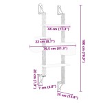 vidaXL Ansamblu pisici perete cu stâlp zgâriere, gri deschis, 180 cm vidaXL Ansamblu pisici perete cu stâlp zgâriere, gri deschis, 180 cm