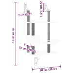 vidaXL Ansamblu pisici perete cu stâlp zgâriere, gri deschis, 153 cm vidaXL Ansamblu pisici perete cu stâlp zgâriere, gri deschis, 153 cm
