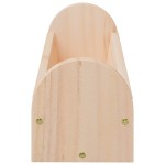 vidaXL Hrănitor pentru fân de iepuri, 28x10x10 cm, lemn masiv brad