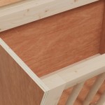 vidaXL Hrănitor pentru fân de iepuri, 25x18,5x20,5 cm, lemn masiv brad