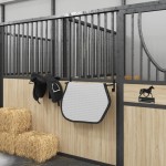 vidaXL Suport pentru șa/pătură, negru, fier vidaXL Suport pentru șa/pătură, negru, fier