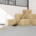 vidaXL Cap de furcă cu 14 cuțite, negru, oțel vidaXL Cap de furcă cu 14 cuțite, negru, oțel