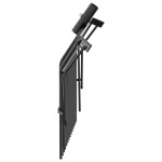 vidaXL Cap de furcă cu 14 cuțite, negru, oțel vidaXL Cap de furcă cu 14 cuțite, negru, oțel