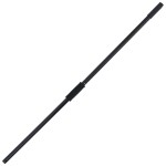 vidaXL Mâner de furcă, negru, Ø3,5x127,5 cm, oțel vidaXL Mâner de furcă, negru, Ø3,5x127,5 cm, oțel
