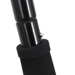 vidaXL Mâner de furcă, negru, Ø3,5x127,5 cm, oțel vidaXL Mâner de furcă, negru, Ø3,5x127,5 cm, oțel