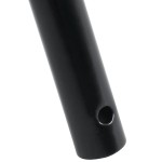 vidaXL Mâner de furcă, negru, Ø3,5x127,5 cm, oțel vidaXL Mâner de furcă, negru, Ø3,5x127,5 cm, oțel