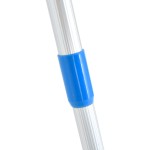 vidaXL Mâner de furcă telescopic, argintiu, oțel vidaXL Mâner de furcă telescopic, argintiu, oțel