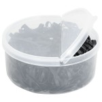 vidaXL Benzi de împletit pentru cai, 500 buc., negru, silicon vidaXL Benzi de împletit pentru cai, 500 buc., negru, silicon