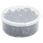vidaXL Benzi de împletit pentru cai, 500 buc., negru, silicon vidaXL Benzi de împletit pentru cai, 500 buc., negru, silicon
