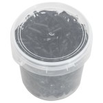 vidaXL Benzi de împletit pentru cal 1500 buc. negru silicon vidaXL Benzi de împletit pentru cal 1500 buc. negru silicon