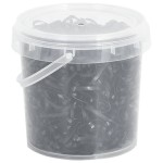 vidaXL Benzi de împletit pentru cal 1500 buc. negru silicon vidaXL Benzi de împletit pentru cal 1500 buc. negru silicon