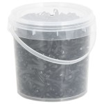 vidaXL Benzi de împletit pentru cal 1500 buc. negru silicon vidaXL Benzi de împletit pentru cal 1500 buc. negru silicon