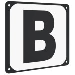 vidaXL Litere de dresaj pentru arenă, 12 buc., oțel vidaXL Litere de dresaj pentru arenă, 12 buc., oțel
