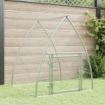 vidaXL Coteț pentru păsări, gri, 100x105x120 cm, oțel galvanizat vidaXL Coteț pentru păsări, gri, 100x105x120 cm, oțel galvanizat
