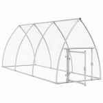 vidaXL Coteț pentru păsări, gri, 300x105x120 cm, oțel galvanizat vidaXL Coteț pentru păsări, gri, 300x105x120 cm, oțel galvanizat