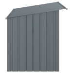 vidaXL Cușcă câine cu acoperiș antracit 153x91x110 cm oțel galvanizat vidaXL Cușcă câine cu acoperiș antracit 153x91x110 cm oțel galvanizat