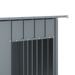 vidaXL Cușcă câine cu acoperiș antracit 196x91x110 cm oțel galvanizat vidaXL Cușcă câine cu acoperiș antracit 196x91x110 cm oțel galvanizat