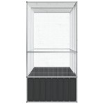 vidaXL Volieră de păsări, 210,5x107x212 cm, oțel vidaXL Volieră de păsări, 210,5x107x212 cm, oțel