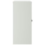 vidaXL Dulap de birou cu 2 uși, gri, 90 cm, oțel vidaXL Dulap de birou cu 2 uși, gri, 90 cm, oțel