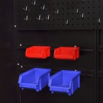 vidaXL Dulap scule cu 2 uși, oțel, 90 x 40 x 180 cm, negru și roșu vidaXL Dulap scule cu 2 uși, oțel, 90 x 40 x 180 cm, negru și roșu