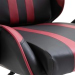vidaXL Scaun pentru jocuri, roșu vin, piele ecologică