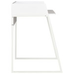 vidaXL Birou, alb, 90 x 60 x 88 cm