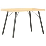 vidaXL Birou, culoarea stejarului, 90 x 50 x 79 cm