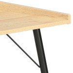 vidaXL Birou, culoarea stejarului, 90 x 50 x 79 cm