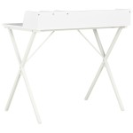 vidaXL Birou, alb, 80 x 50 x 84 cm vidaXL Birou, alb, 80 x 50 x 84 cm