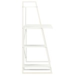 vidaXL Birou cu rafturi, alb, 102 x 50 x 117 cm vidaXL Birou cu rafturi, alb, 102 x 50 x 117 cm