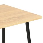 vidaXL Birou cu rafturi, negru și stejar, 102 x 50 x 117 cm vidaXL Birou cu rafturi, negru și stejar, 102 x 50 x 117 cm