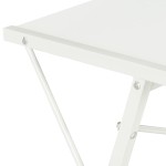 vidaXL Birou cu raft, alb, 116 x 50 x 93 cm vidaXL Birou cu raft, alb, 116 x 50 x 93 cm