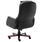 vidaXL Scaun de birou cu masaj, negru, piele ecologică vidaXL Scaun de birou cu masaj, negru, piele ecologică