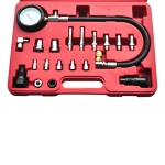 vidaXL Tester de compresie motor diesel, 20 piese vidaXL Tester de compresie motor diesel, 20 piese