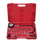 vidaXL Tester de compresie motor diesel, 20 piese vidaXL Tester de compresie motor diesel, 20 piese