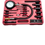vidaXL Set tester compresie pentru motor Diesel 17 piese vidaXL Set tester compresie pentru motor Diesel 17 piese