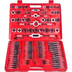 vidaXL Set de instrumente filieră și tarod, 111 piese vidaXL Set de instrumente filieră și tarod, 111 piese