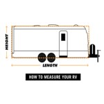 vidaXL Prelată rulotă, gri, M