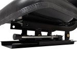 vidaXL Scaun de tractor cu spătar, negru vidaXL Scaun de tractor cu spătar, negru