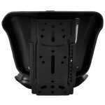 vidaXL Scaun de tractor cu spătar, negru vidaXL Scaun de tractor cu spătar, negru