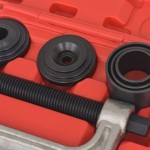 vidaXL Set 3 în 1 presă universală cuple sferice, cardane, articulații