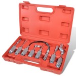 Set Pistol lubrifiere cu adaptator și varfuri 7 buc Set Pistol lubrifiere cu adaptator și varfuri 7 buc
