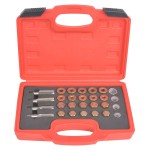 vidaXL Set reparații bușon baie de ulei, 64 piese, M13 M15 M17 M20 vidaXL Set reparații bușon baie de ulei, 64 piese, M13 M15 M17 M20