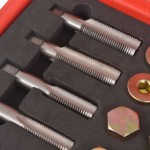 vidaXL Set reparații bușon baie de ulei, 64 piese, M13 M15 M17 M20 vidaXL Set reparații bușon baie de ulei, 64 piese, M13 M15 M17 M20