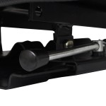 vidaXL Scaun de tractor cu spătar, negru vidaXL Scaun de tractor cu spătar, negru