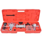 vidaXL Set extractor cu ciocan culisant, 9 poziții, 17 piese