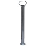 Roată de manevră 48 mm cu 2 țevi de susținere și 3 cleme de fixare Roată de manevră 48 mm cu 2 țevi de susținere și 3 cleme de fixare