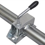 Roată jockey de 48 mm cu 1 clemă de comutare Roată jockey de 48 mm cu 1 clemă de comutare