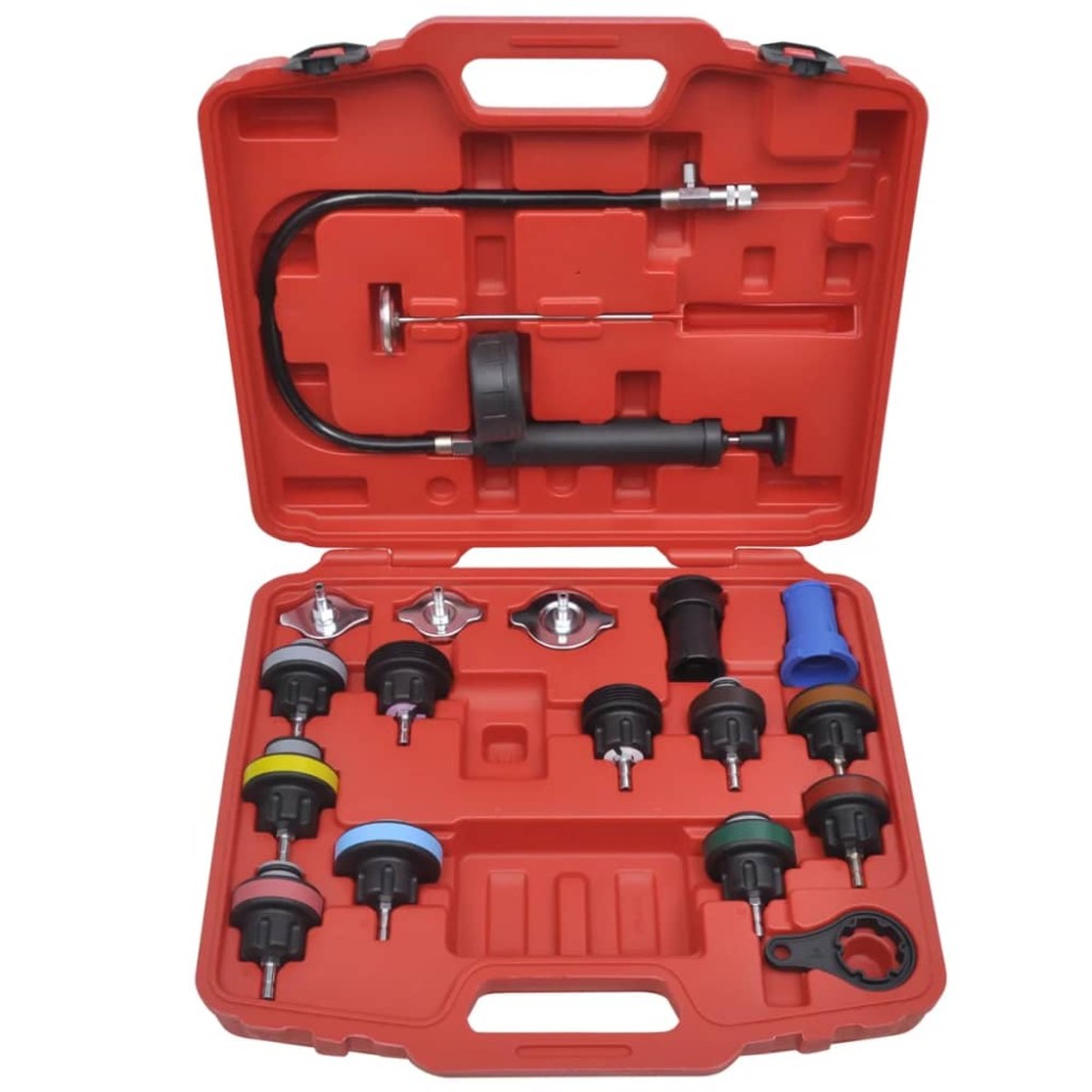 Kit tester presiune radiator, 18 buc