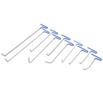 vidaXL Set reparații deformări fără vopsire, 21 piese, oțel inoxidabil